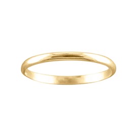 14k Gold Filled Toe Rings for Women Size 4 | Yellow gold toe ring | Plain High Polish Band