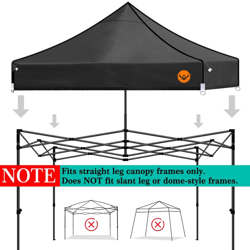 AEVNE 10x10 Canopy Replacement Top - Waterproof 2000mm with UV