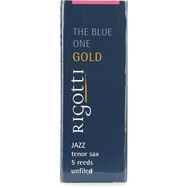 Rigotti RG5.JST Gold Jazz Tenor Saxophone Reeds - 4 Strong (5-pack)