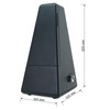 keepdrum JPQ101BK Mechanical Metronome Black with Bell Wind-Up