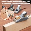 TOOLCOOL Low Angle Block Plane Wood Plane Mini Hand plane