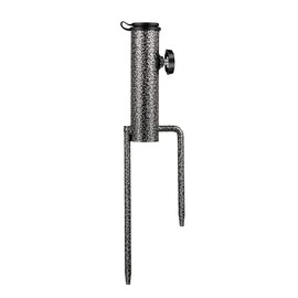 Umbrella Anchor Patio Umbrella Steel Frame Base Stands Anchor Outdoor Metal Ground Grass Umbrella Base Holder Stands for Flag, Umbrella and Fishing Rod