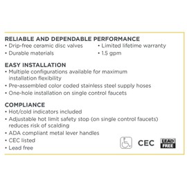 American Standard 7074040.075 Colony Pro Single-Handle Kitchen Faucet with Side Spray and Deckplate, Stainless Steel