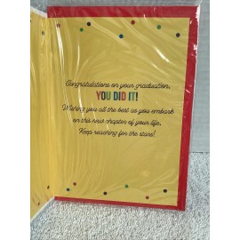 Viola NEW VOiLa Graduation Card - Congrats Grad!- Envelope Included! Sealed