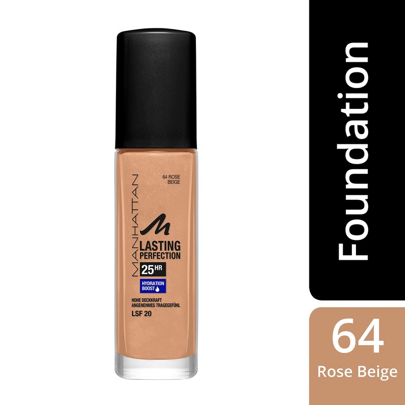 Manhattan Lasting Perfection 25 Stunden Make up, Rose Beige 64,