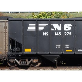 ShellScale Decals HO174 - Norfolk Southern HP28R thru HP30R Hopper Car DECALS - ShellScale Decals