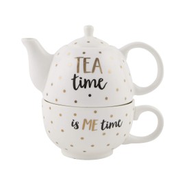 Sass & Belle Gold Tea Time Tea for One