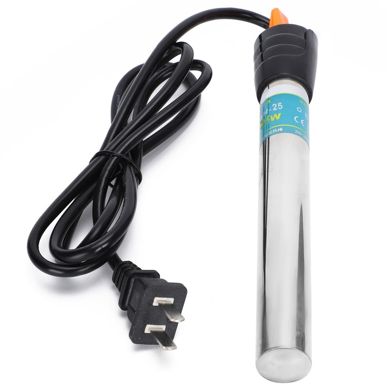 220‑240V Submersible Aquarium Heater Stainless Steel Adjustable Fish Tank Heater25W