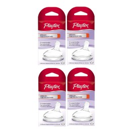 Baby Bottle and Silicone Nipple (Variety Pack Medium, 8 Count)