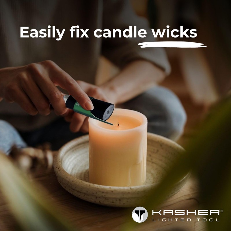 Kasher Classic Lighter Tool - Stainless Steel, Lightweight, Durable, Portable