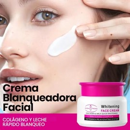 Crema Facial Aclarante Aichun, Elimina Manchas Oscuras, Hidrata y Reafirma, Uso Diario Día/Noche, Suaviza y Rejuvenece