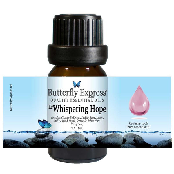 Le WhisperingHope Essential Oil Blend 10ml - 100% Pure - by Butterfly Express