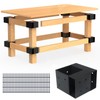 Heavy Duty Workbench Bracket Kit – Set of 8 Steel