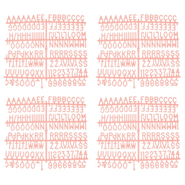 PATIKIL 3/4 Inch Letter Board Letters Only, 7 Pcs 1029