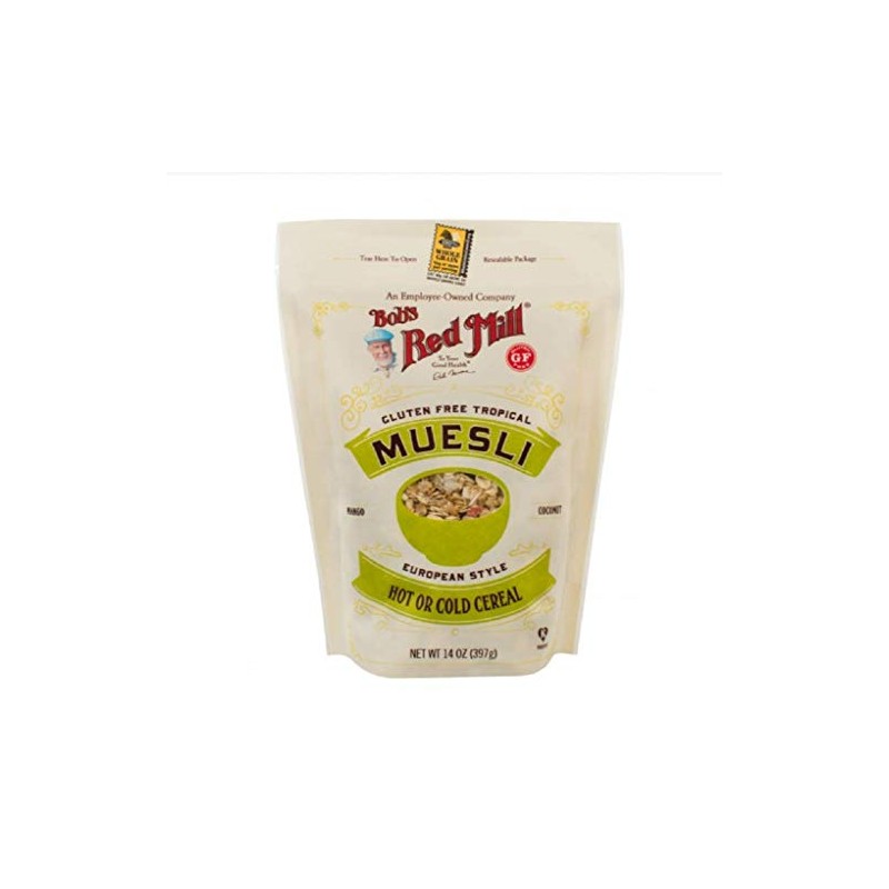 Bob's Red Mill Tropical Muesli, 14 Ounce (Pack of 2)