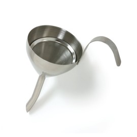 Norpro 242 Stainless Steel Funnel with Strainer, 3-Inch Mouth Diameter, As Shown