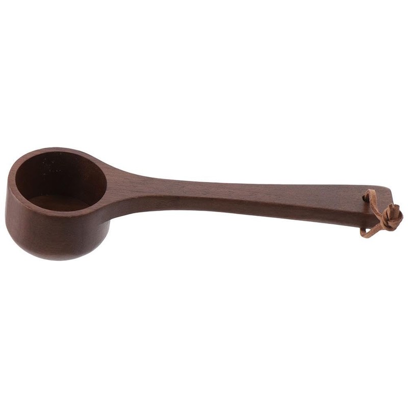 hobbyme Walnut Wooden Coffee Spoon with Long Handle, Coffee Scoop