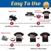 TransOurDream Heat Transfer Paper for Dark T Shirts (25 Sheets,
