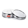 Sumeet Stainless Steel Hole Puri Dabbas/Flat Canisters/Sprout Maker with Air