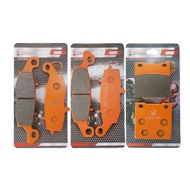 Lefossi Carbon Fibre Motorcycle Brake Pads Front Rear For Suzuki GSF 600 Bandit 00-04 GSX 600 F GSX 750 F Katana 98-06 FA229F FA231F FA063R