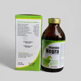 Vitamina Negra 250ml Perros Gatos Caballos Gallos Complejo B