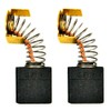 2-PACK 614367-00 Replacement Carbon Brushes For Ridgid 0502025007 Fits DeWALT