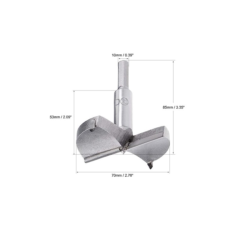 MACHSWON Forstner Drill Bits Tungsten Carbide Wood Hole Saw Opener