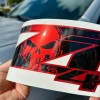 GOLD HOOK Z71 Decals, Punisher Edition Stickers, Premium Series (Metallic