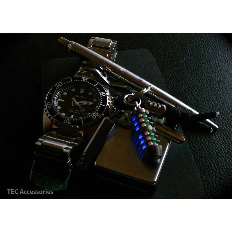 TEC Accessories T3-6X Titanium Isotope Triode Fob - Titanium Housing