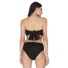 M's Solutions & Enterprises Disposable Bra for Women and Girls Spa, Body Oil Massage, Surgeries, Maternity (Pack of 10, Free Size, Black)