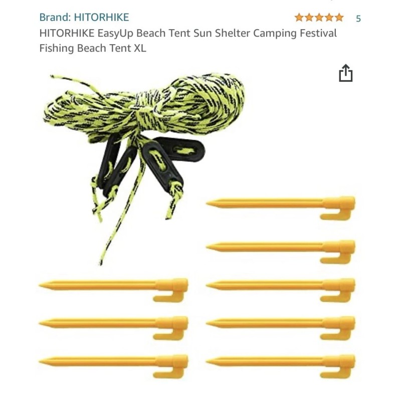 Hitorhike Easy Up Beach Tent