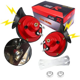 Bocina de Tren,Ocinas de Caracol Eléctrico Súper Fuerte de 150 dB,12 V Impermeable Bocina de Eléctrica de Aire de Coche, Agudos Fuertes y Bocina de Aire,Adecuado para Motocicleta,Camión,Bicicleta,etc.