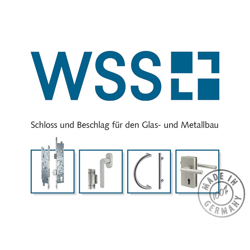 Mortise lock 8 mm square - backset: 44, lock face: