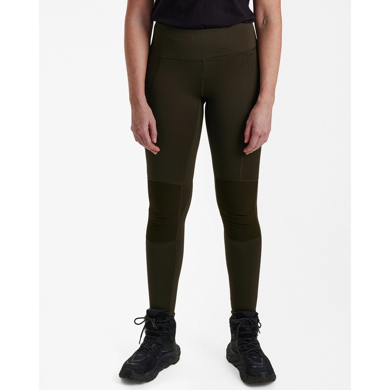 Deerhunter Lady Reinforced Tights Art Green, Green