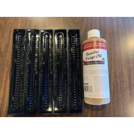 Honey Beetle Oil for Beekeeping and 5 Traps from expert of Bees since 1981