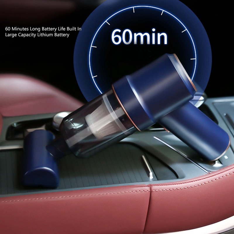 Car Air Duster 120W 8000Pa Mini Cordless Vacuum Cleaner Home