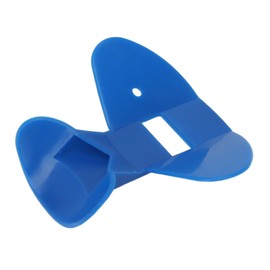 Plastic Nose Flute, Professional Nose Flute for Nose and Throat Control, Dark Blue Plastic Nose Training Whistle