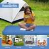Giantex 4 Inch Self Inflating Camping Mat, Blue, Waterproof &