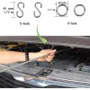 Super PDR PDR Paintless Dent Removal Puller Repair Rod Kit