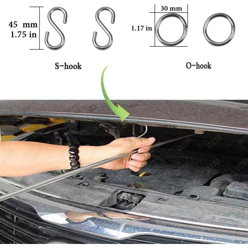 Super PDR PDR Paintless Dent Removal Puller Repair Rod Kit