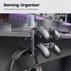 PAIFIEVD 3-in-1 Headphone Stand PC Gaming Controller Holder,Gaming Headset Holder