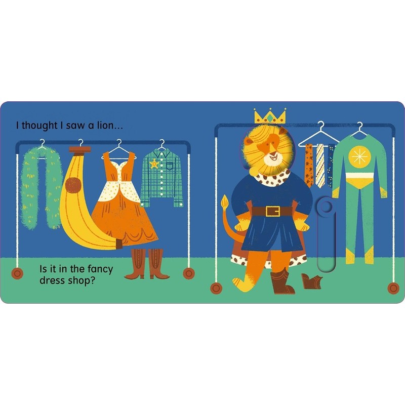 I thought I saw a... Lion!