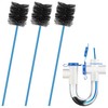 Gulfmew 3 Pcs Condensate Trap Flexible Drain Brush, 16 Inch