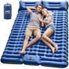 Double Sleeping Pad - Ultralight Sleeping Mat with Built-in Foot