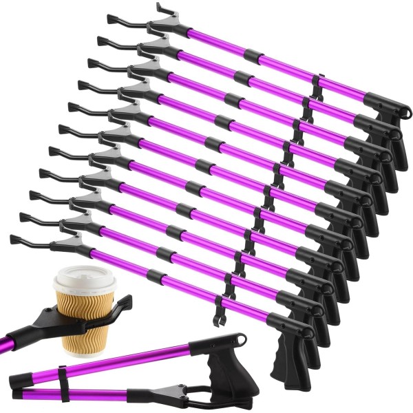 Umigy 12 Pcs 32'' Grabber Reacher Tool for Elderly Pickup