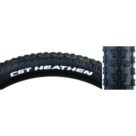 CST Premium Heathen Clincher Tire, 27.5x2.1, Black, Wire, Sc