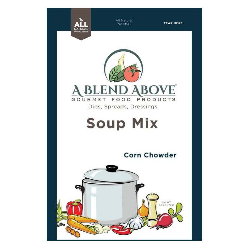 A Blend Above Corn Chowder Soup Mix