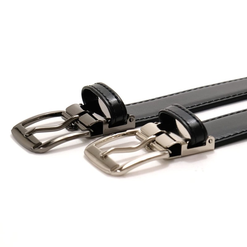 BEEL Student Belt, School Uniform, Cowhide Leather, Boys, School, Black