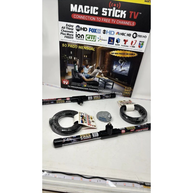 Magic Stick TV TV Antenna HDTV HD Digital Channels w/