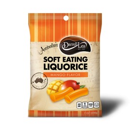 Darrell Lea Mango Soft Eating Liquorice, 7-Ounce Bags (Pack of 8)